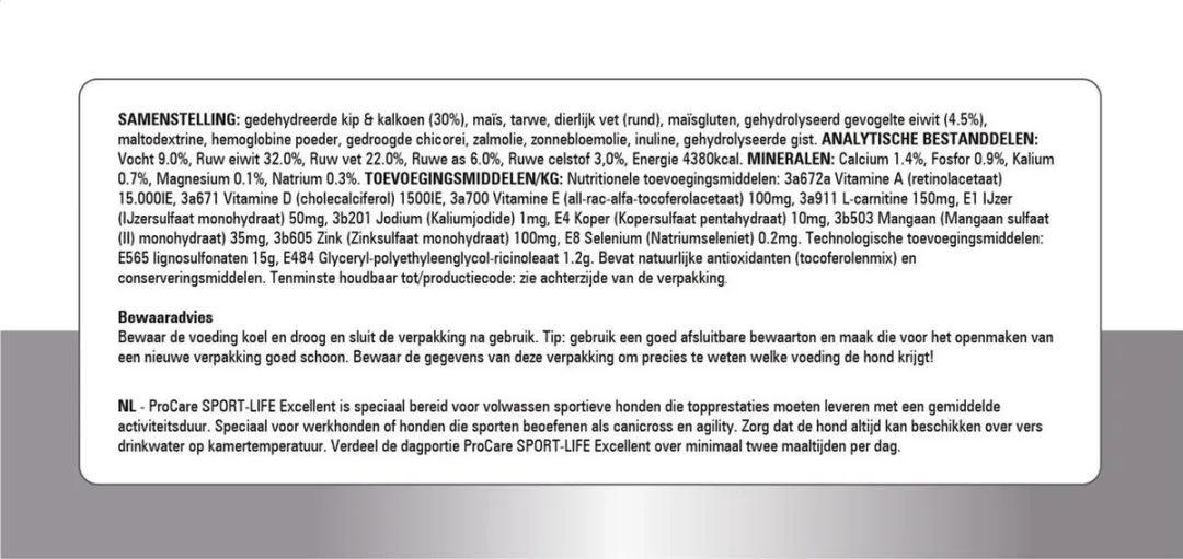 Prins ProCare Sport-Life Life 15kg
