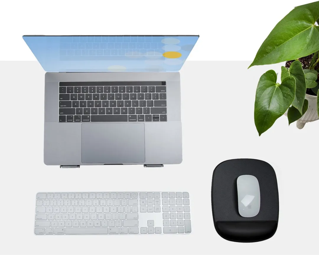 Startech B-ERGO-MOUSE-PAD Ergonomische Muismat - 17x18cm - Zwart