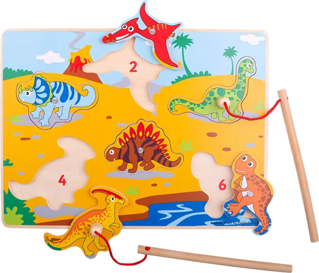 BIGJIGS Magnetisch Dino Plezier BJ920
