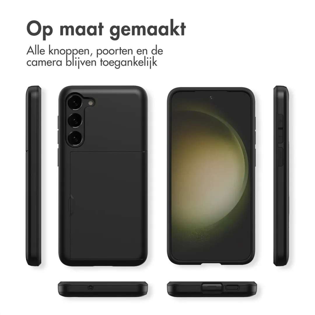 Imoshion Hoesje Samsung Galaxy S23 - Pasjeshouder 2 Stuks - Zwart - afbeelding 6 van 6