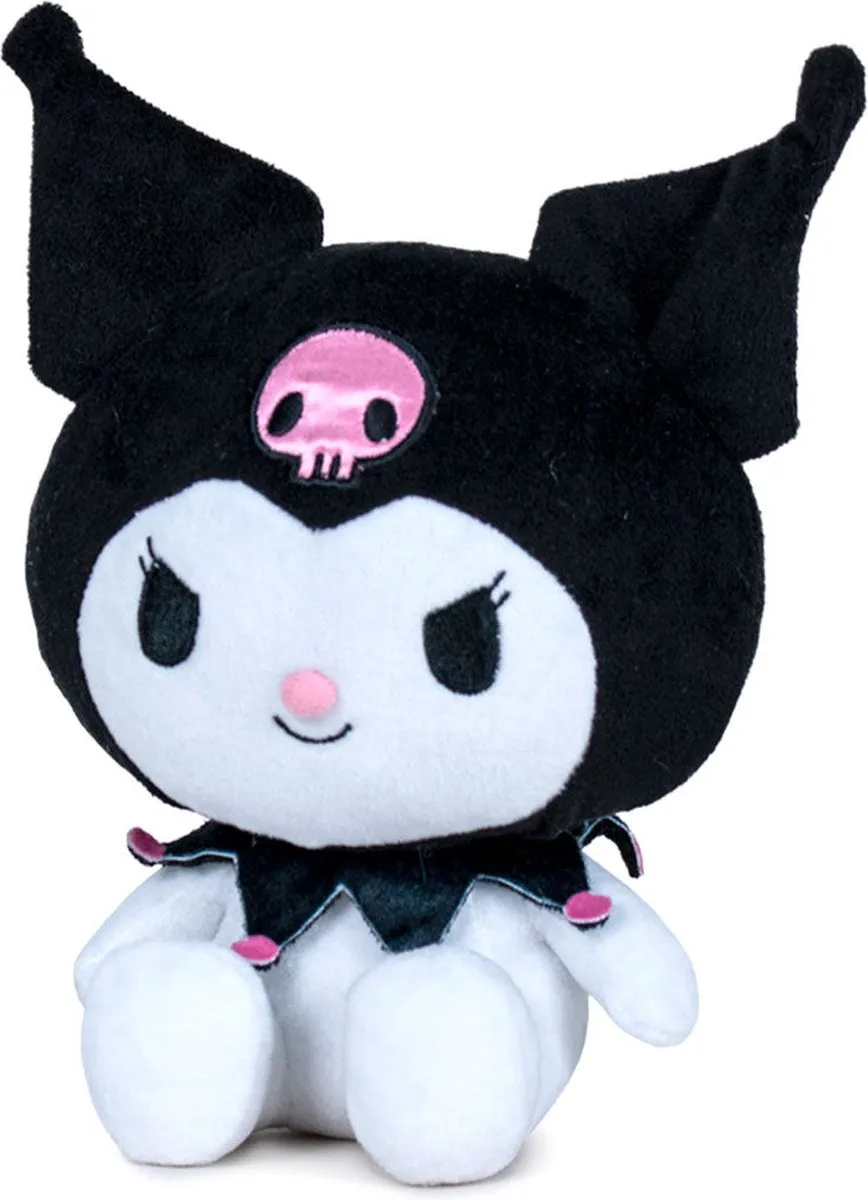 Hello Kitty Kuromi Pluche Knuffel 26cm