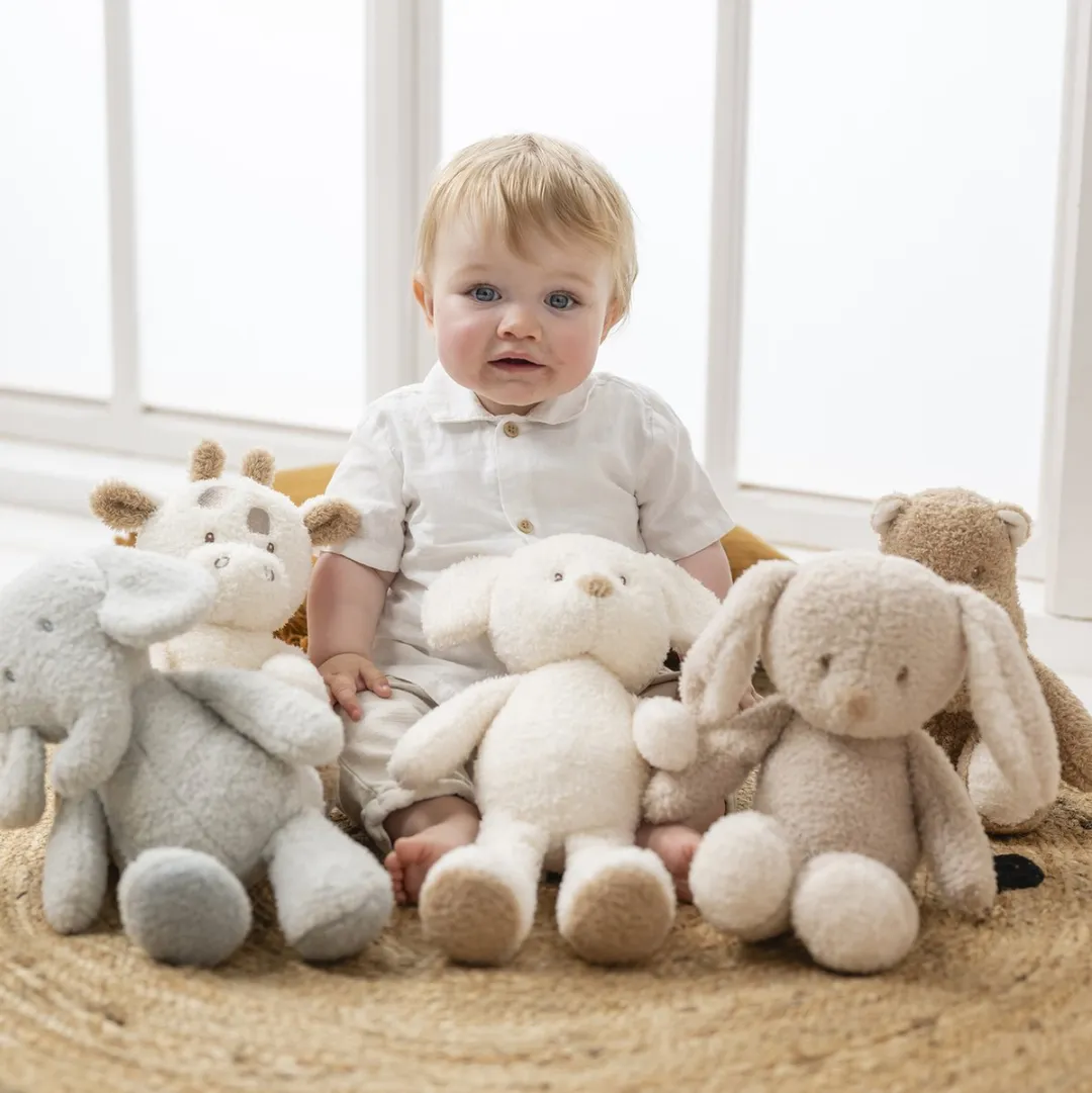 Nattou Teddy Knuffel Muis 34cm - Ecru