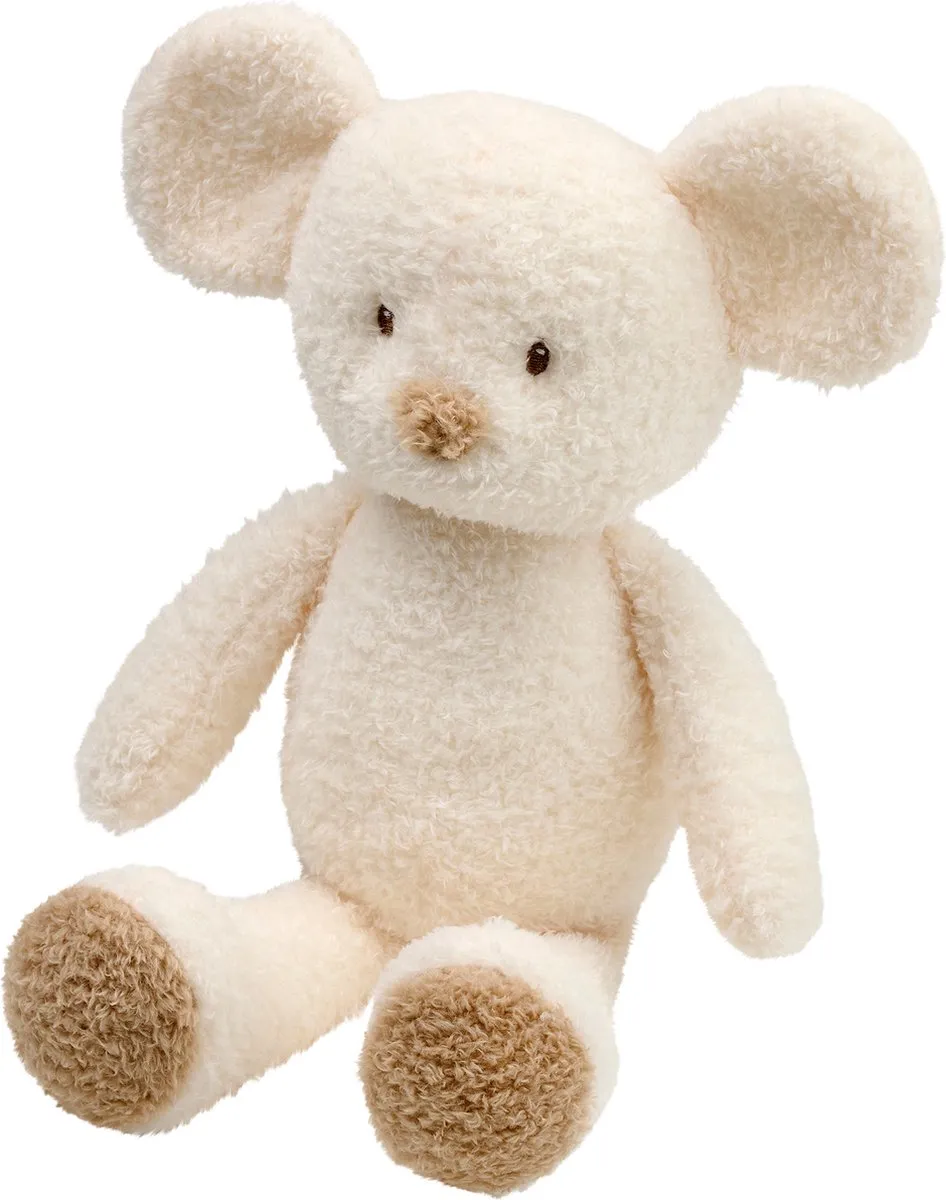 Nattou Teddy Knuffel Muis 34cm - Ecru