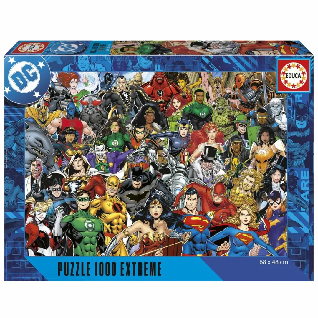 Educa Justice League DC Comics Legpuzzel 1000 Stuks - Multicolor