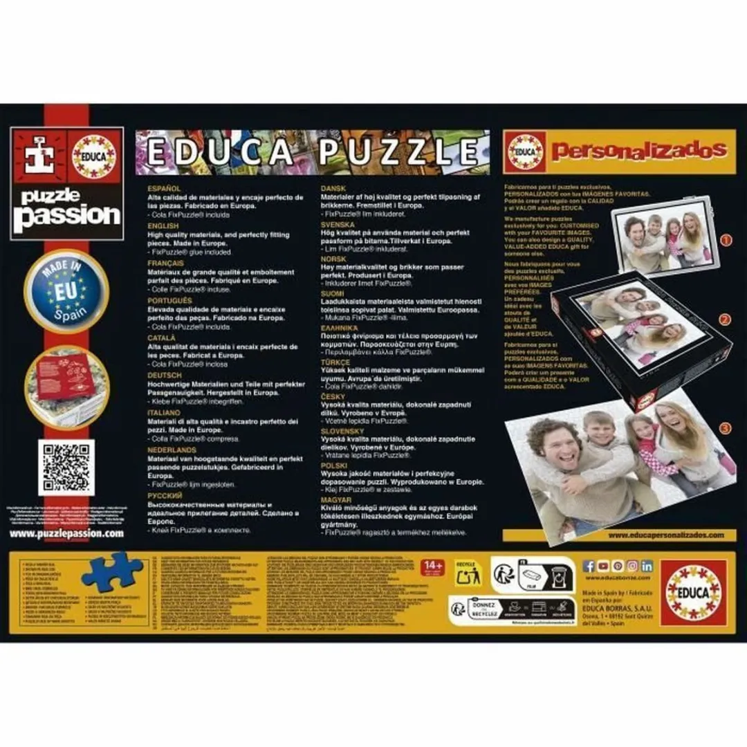 Educa Justice League DC Comics Legpuzzel 1000 Stuks - Multicolor