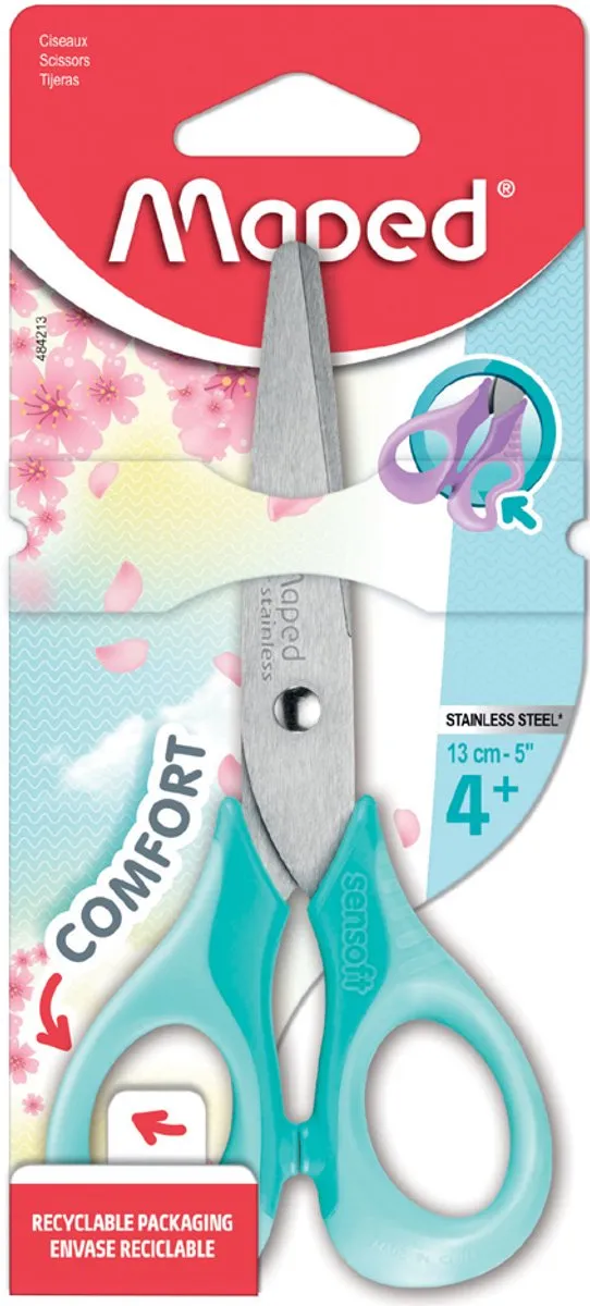 Maped Sensoft 16cm Schaar - Pastel Assorti