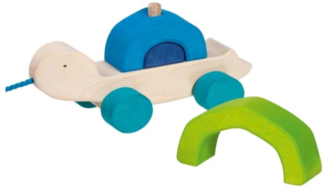Goki Trekdier Schildpad - Multikleur