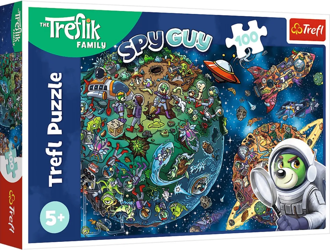 Trefl Stripfiguren Puzzle 100 Stuks