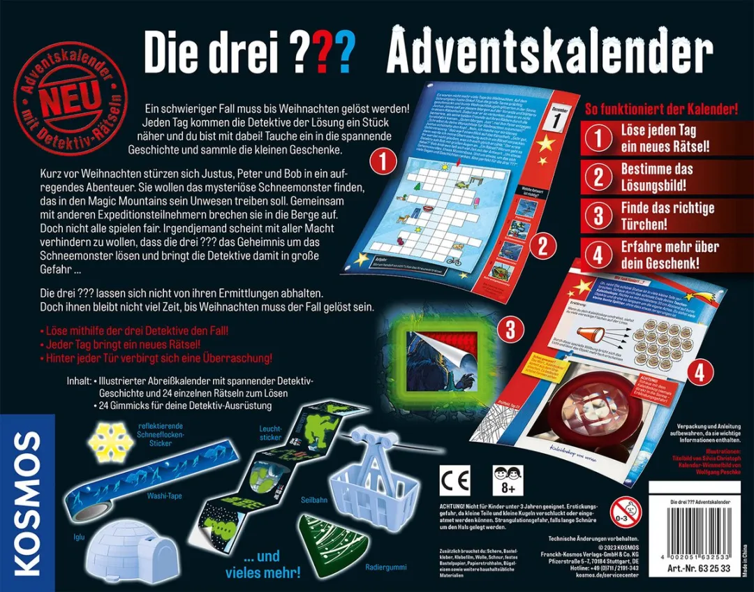 Kosmos Puzzel Vrijstaand Meerkleurig