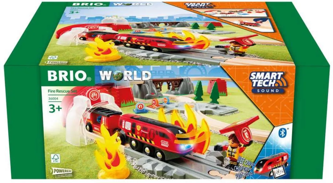BRIO World Smart Tech Sound Brandweerset 41-delig - Multicolor - afbeelding 6 van 6