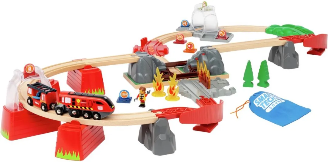 BRIO World Smart Tech Sound Brandweerset 41-delig