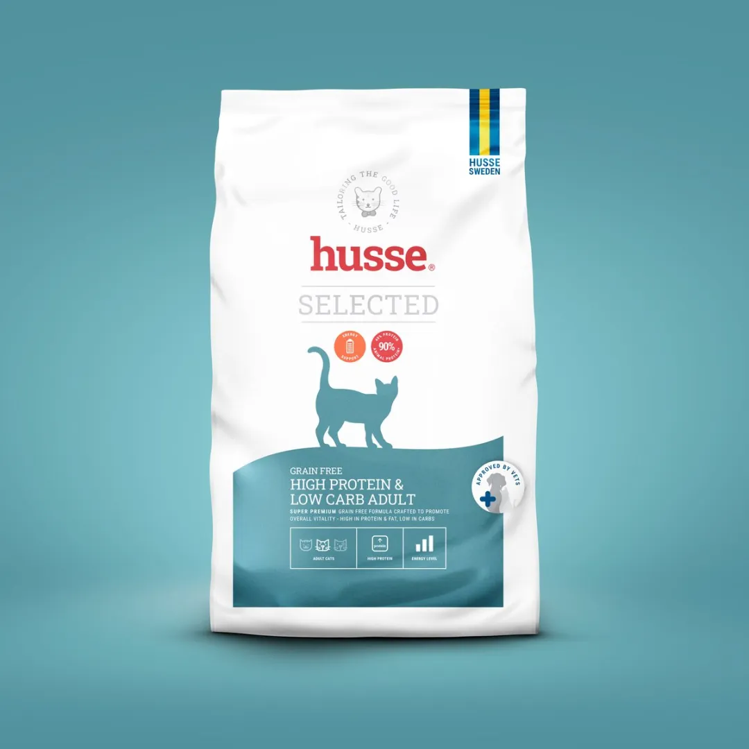 Husse Opus Lynx Graanvrij Kattenvoer 2kg