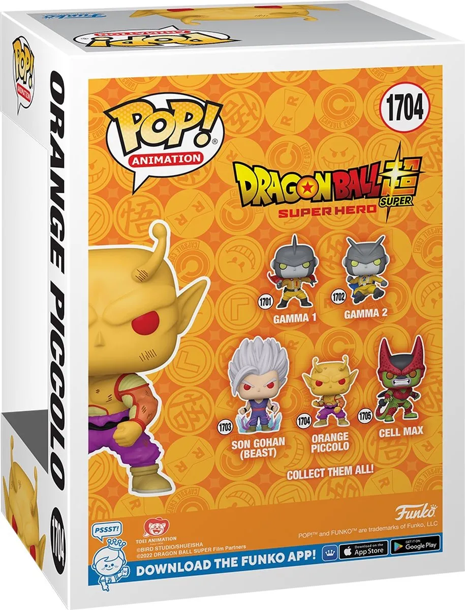 Funko Pop! Dragon Ball Super Orange Piccolo 75637 - Multicolor