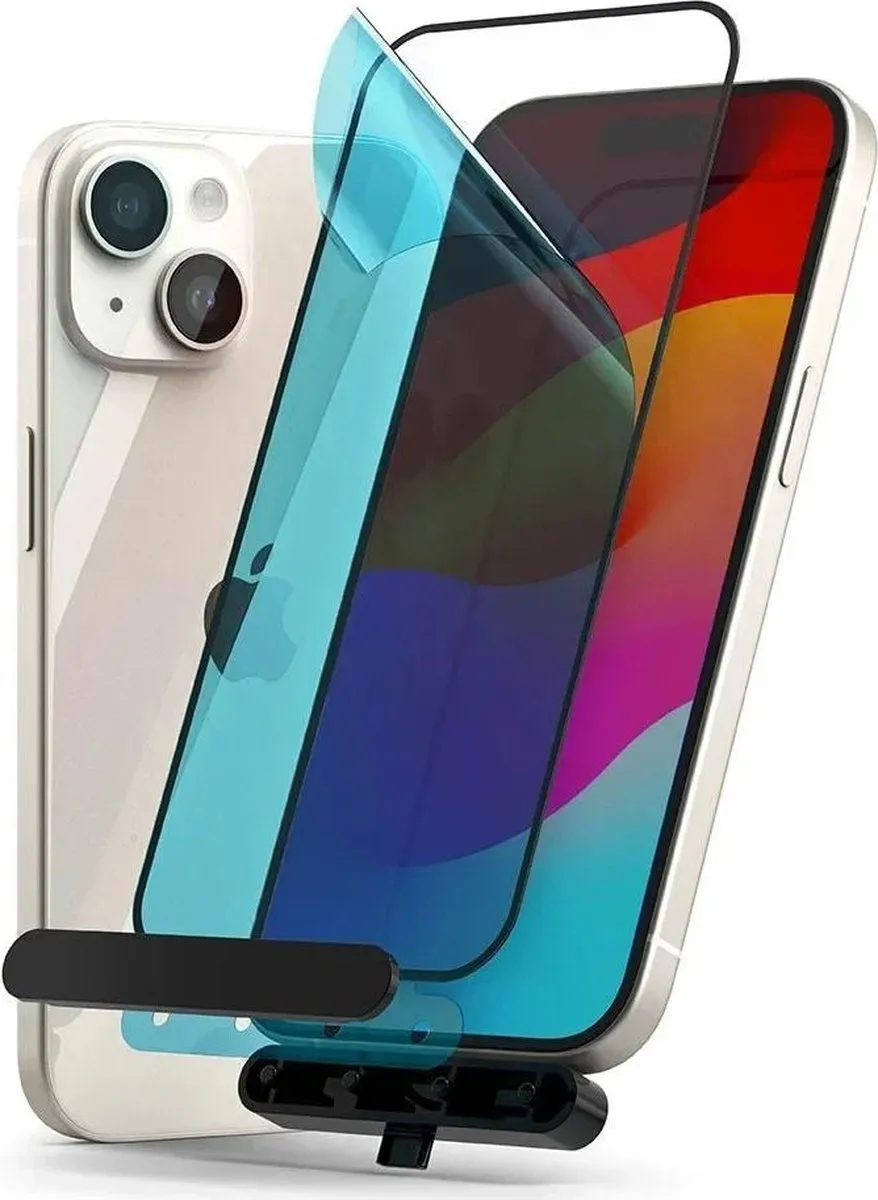 Ringke Screen Protector iPhone 15 Plus/16 Plus 9H Tempered Glass