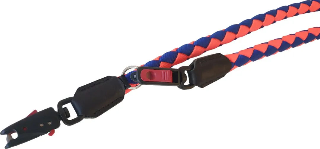 Ferplast Twist Matic Hondenlijn 200cm - Blauw/Oranje