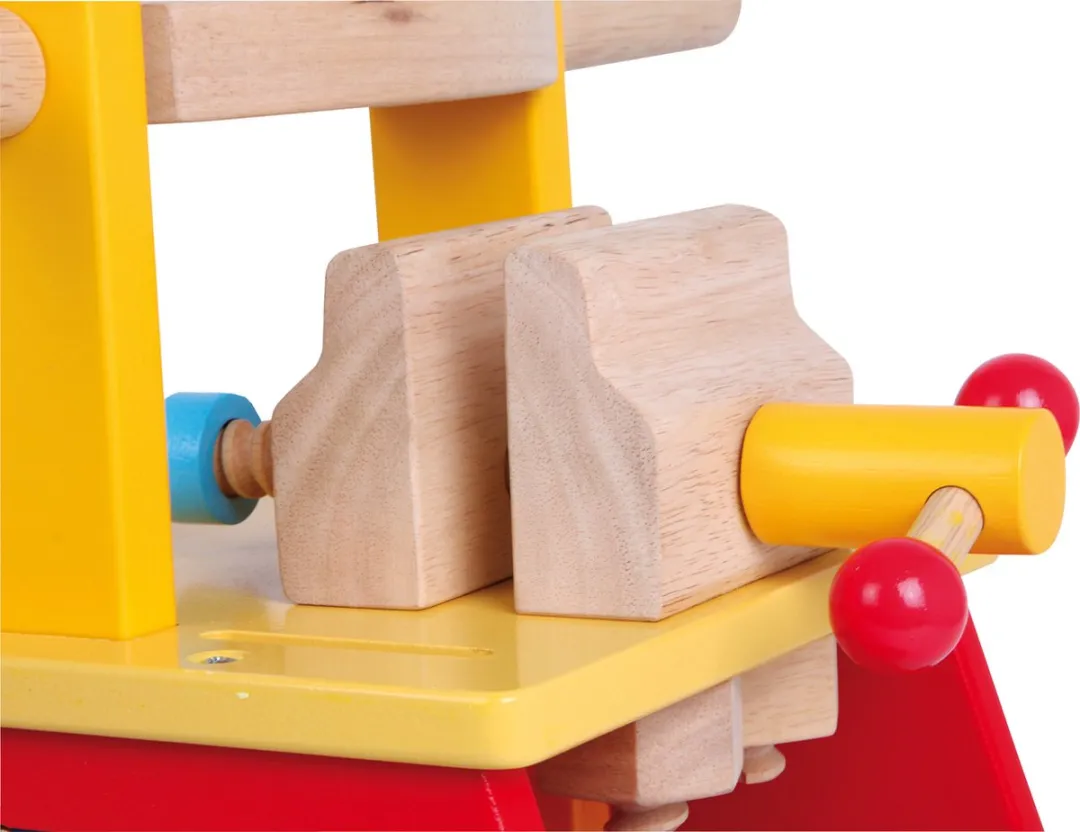 Small Foot Motoriekwagen Werkbank - Rood