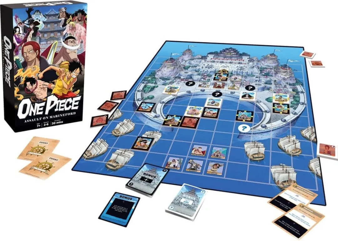 Topi Games One Piece Assault on Marineford Bordspel