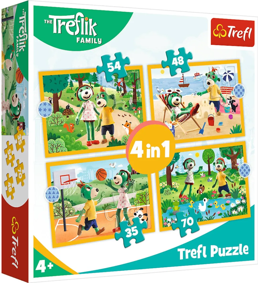 Trefl Stripfiguren Puzzel 70 Stuks