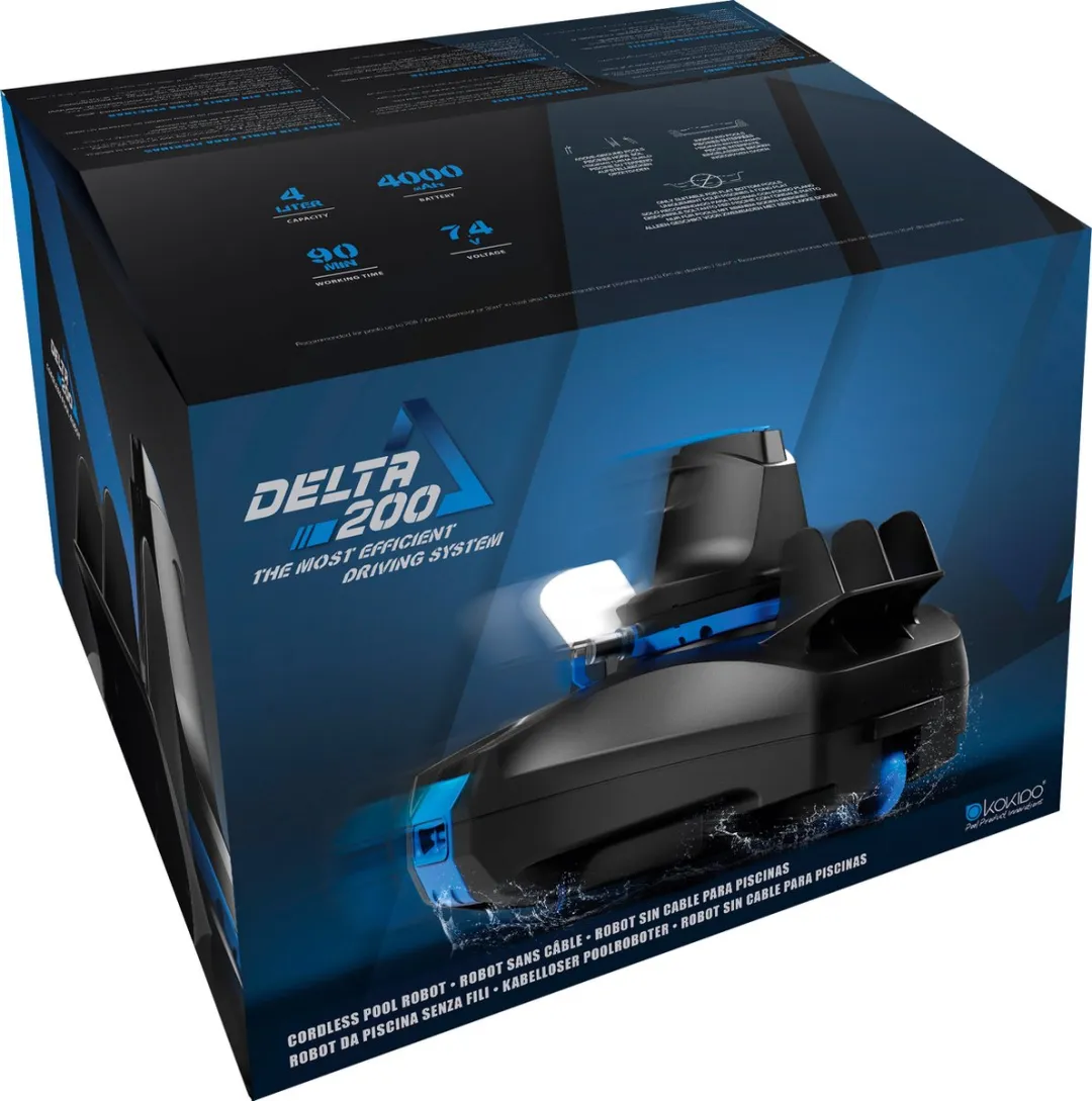 Kokido RC26CBX/EU Zwembadrobot - Zwart - afbeelding 6 van 6