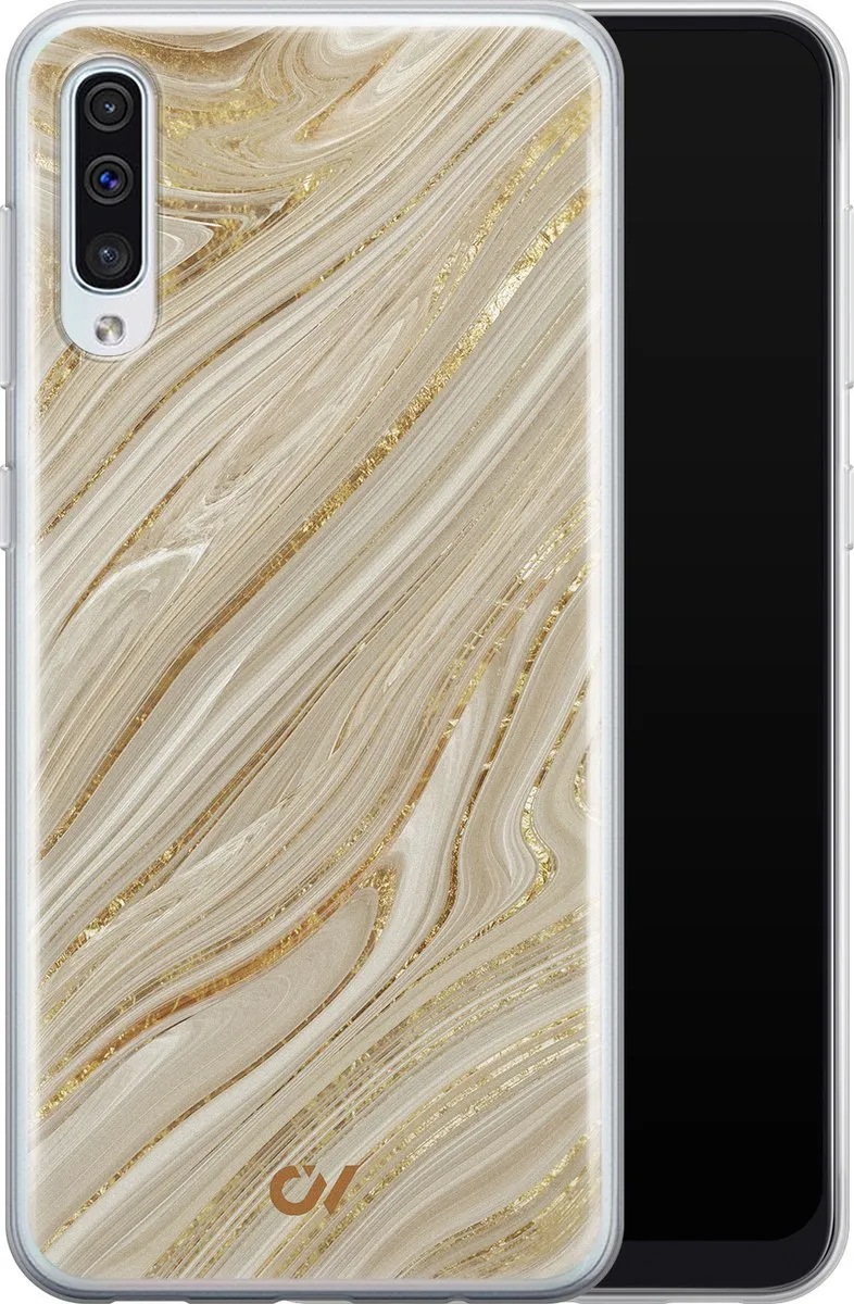 Casevibes Galaxy A50 Hoesje - Goud - S/A50/UV/024