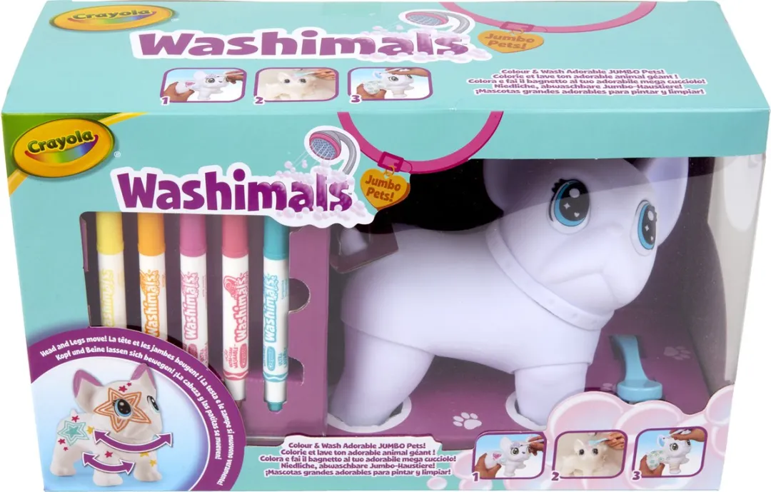Crayola Washimals Jumbo Pets Set Big Wilbur