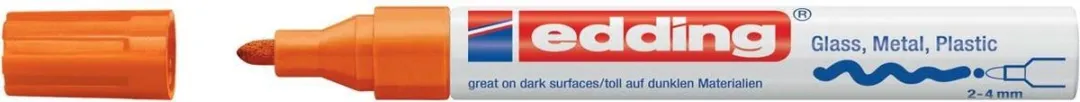 edding 750 Glanslakmarker Oranje 2-4mm
