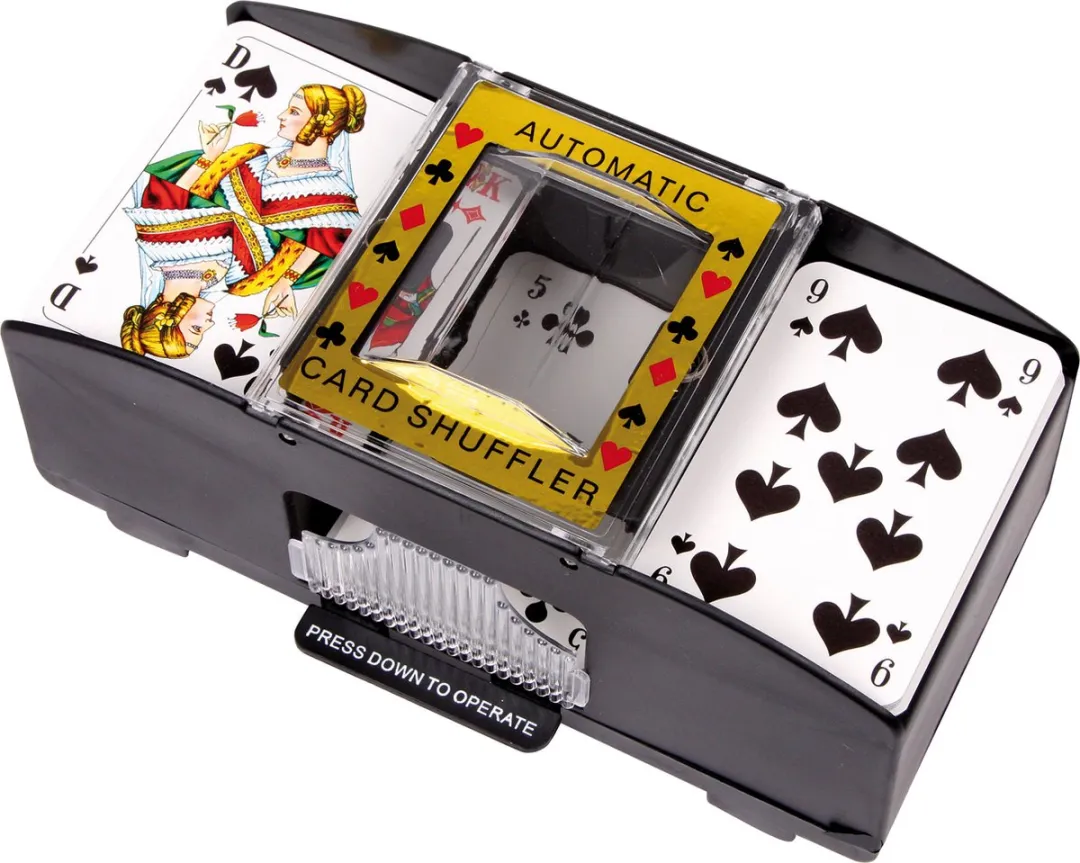 Small Foot Speelkaarten Schudmachine 4020972047342 - Zwart