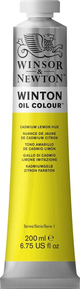 Winsor & Newton Winton Olieverf Cadmium Lemon Hue 200ml
