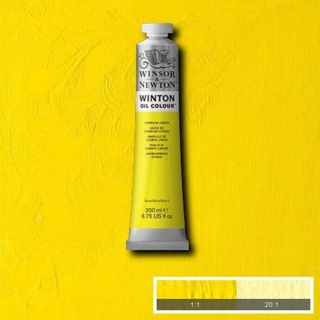 Winsor & Newton Winton Olieverf Cadmium Lemon Hue 200ml