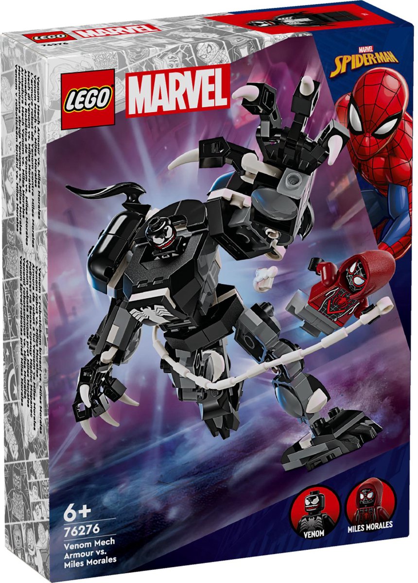 LEGO Marvel Venom mechapantser vs. Miles Morales - 76276