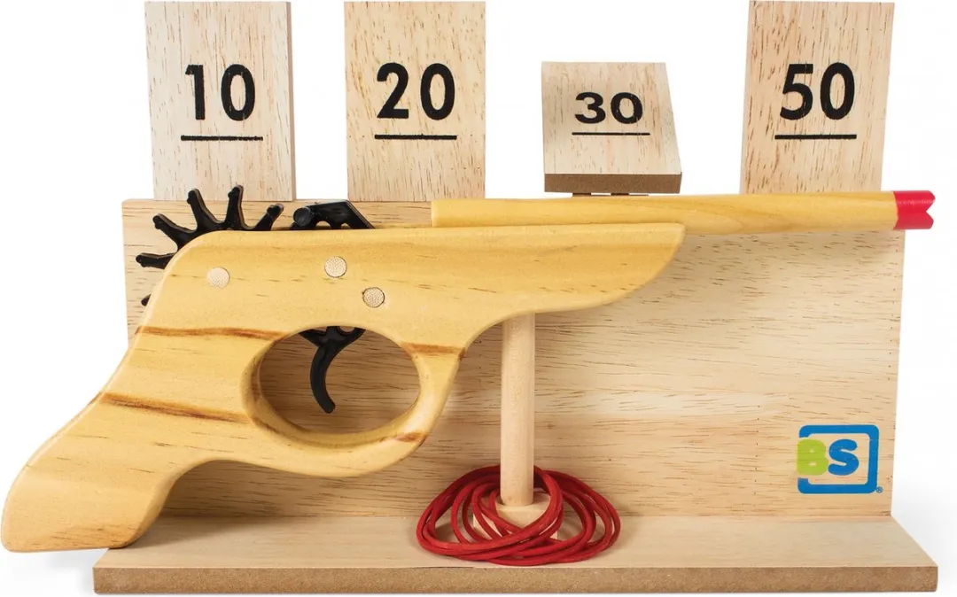 BS Toys Elastiek Pistool Schietspel GA202