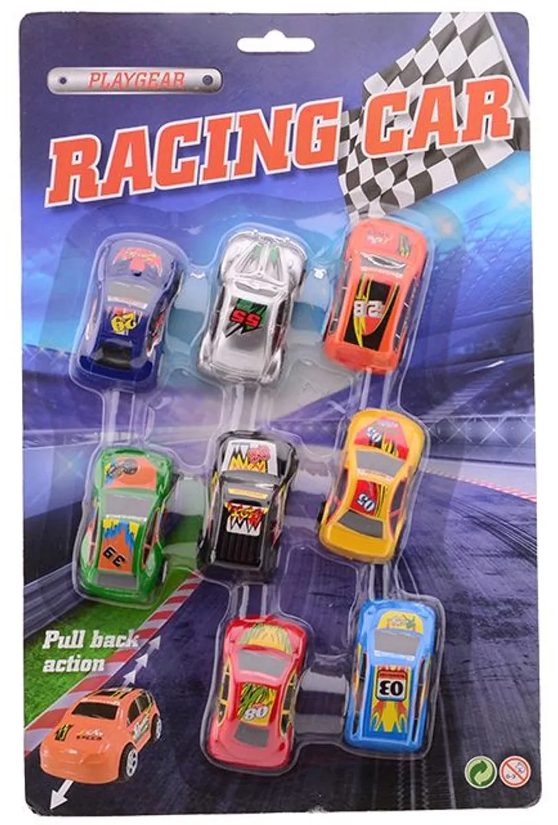 Johntoy Speelgoedraceauto 26757 Pullback - Multi