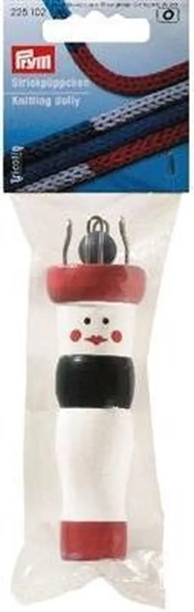 Prym Punnikpopje - Zwart/Rood/Wit