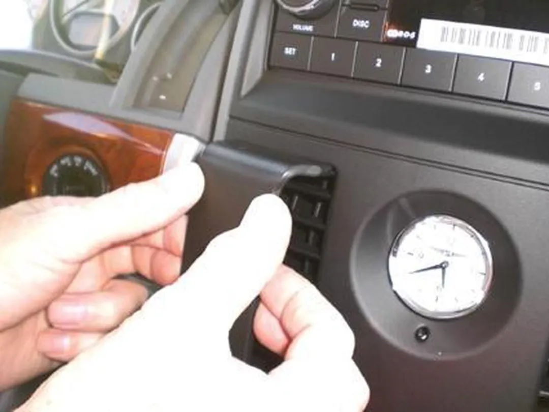 Brodit ProClip Houder Chrysler Voyager 2008-2011 - Zwart