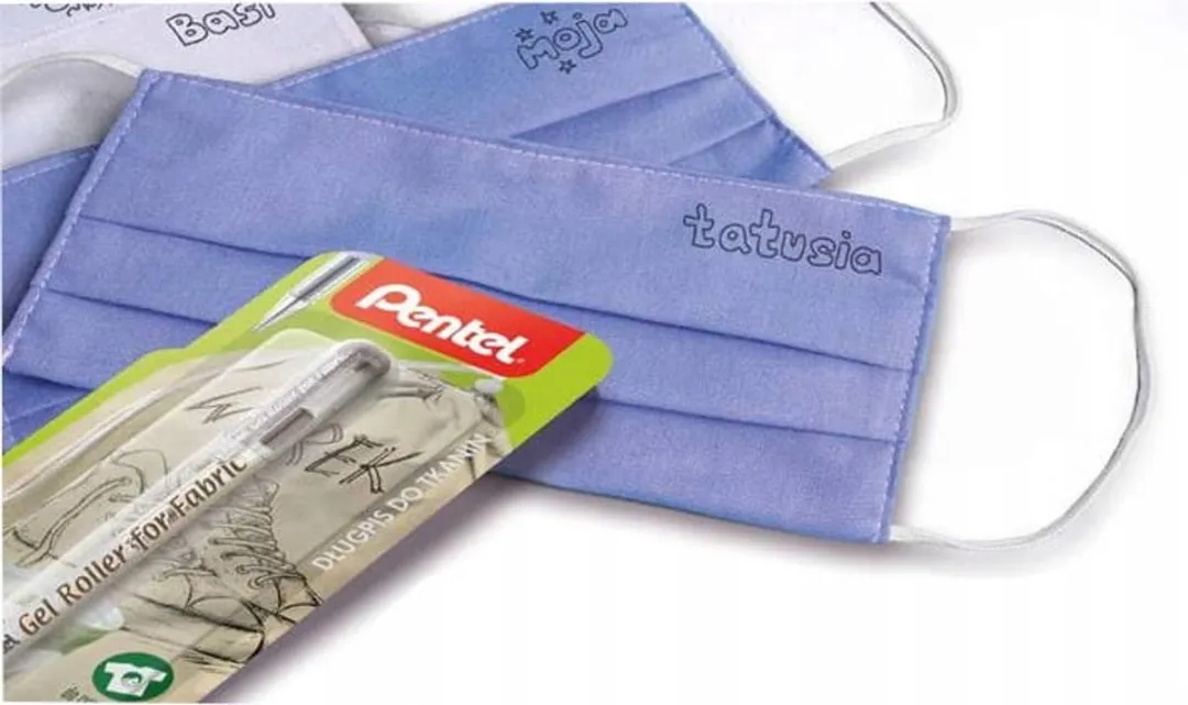 Pentel Gelpen Textiel 1.0mm - Zwart