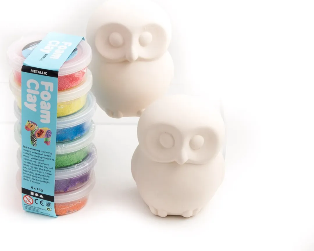 Foam Clay Uiltjes Spaarpot Knutselpakket