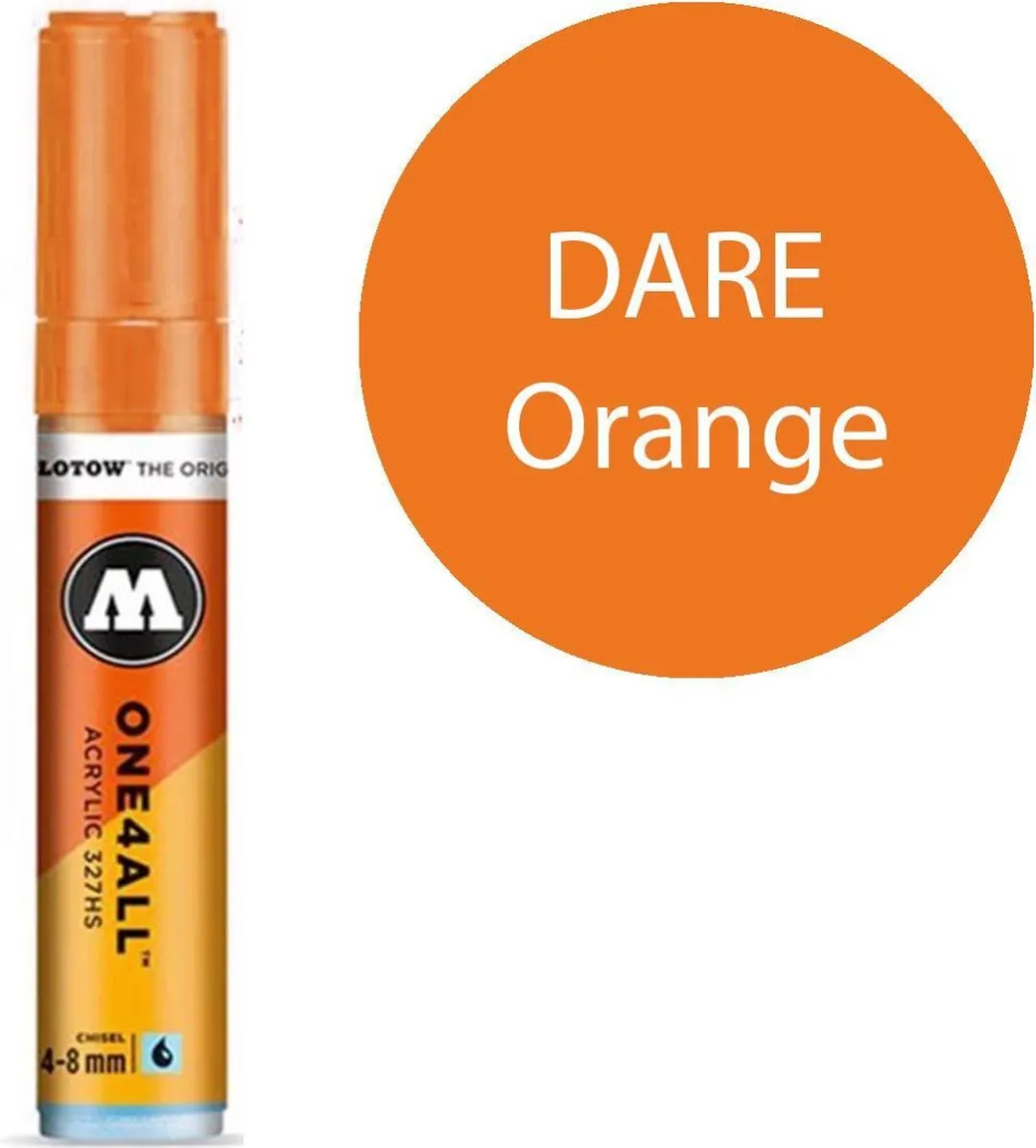 Molotow One4All 4-8mm Marker Dare Orange