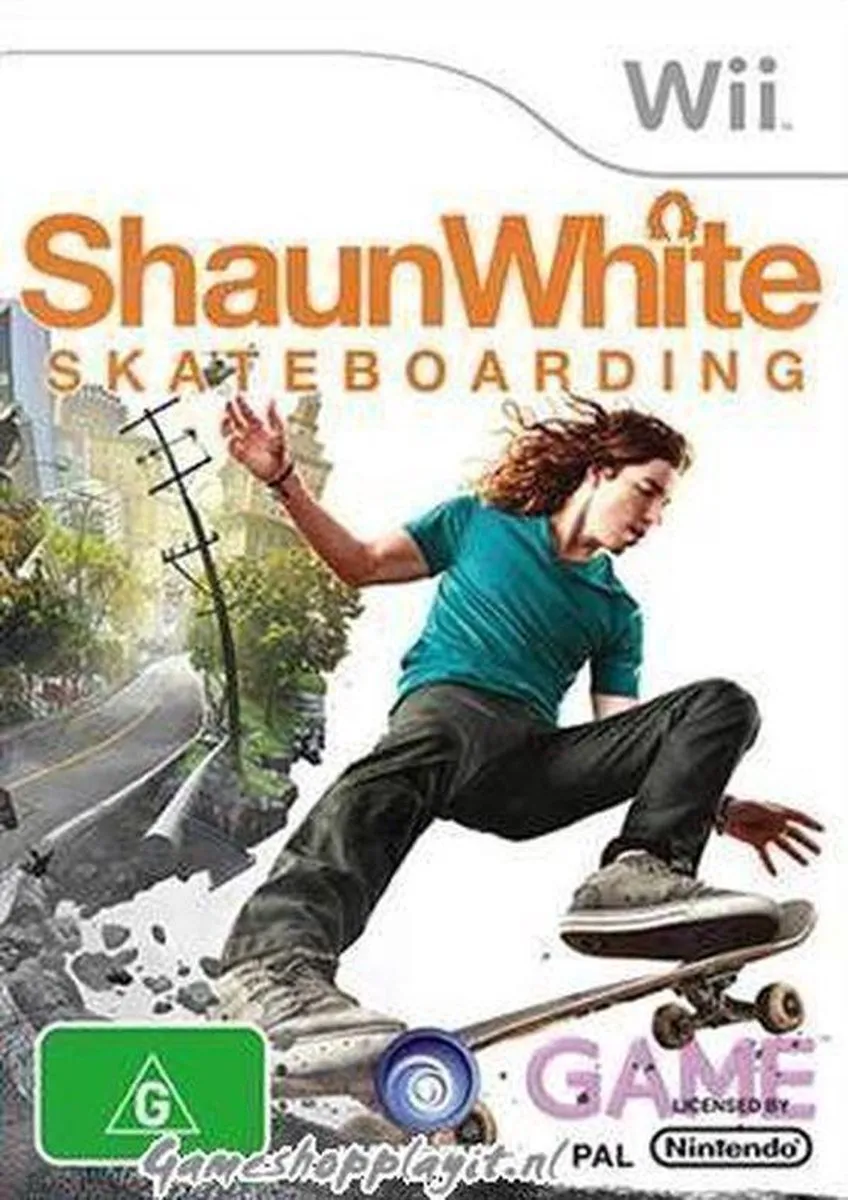 Ubisoft Shaun White Skateboarding - 1 Speler Offline, 8 Online