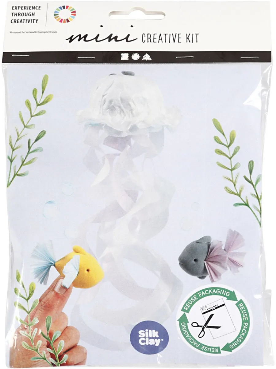Creativ Company Mini Creative Kit Kwal & Vis - Multicolor