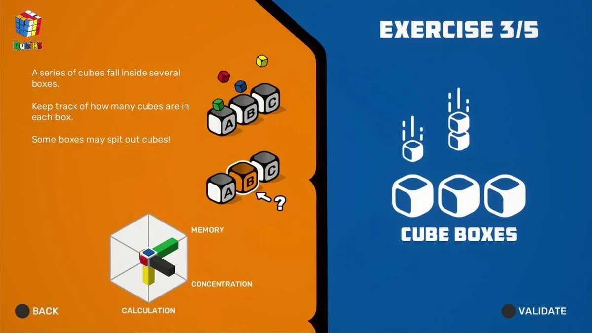 Mindscape Professor Rubik's Brain Fitness - Switch - 4 Spelers Offline