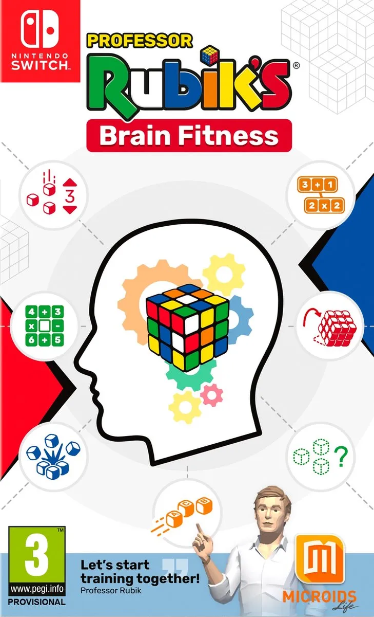 Mindscape Professor Rubik's Brain Fitness - Switch - 4 Spelers Offline - afbeelding 6 van 6