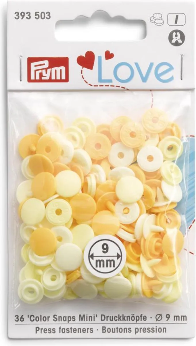 Prym Love Color Snaps Mini Drukknopen 9mm