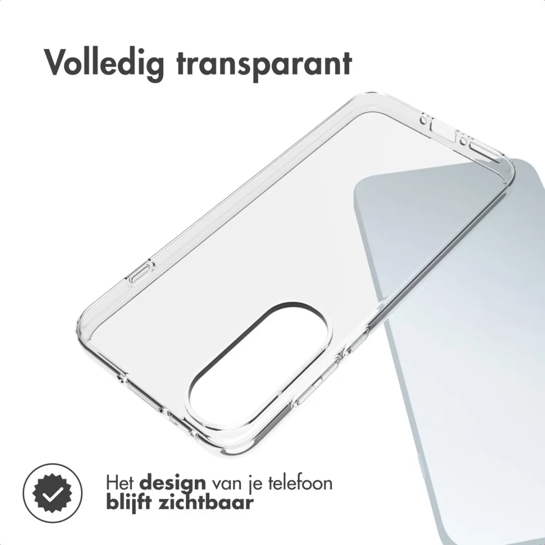 Accezz Hoesje OnePlus Nord 5 - Transparant