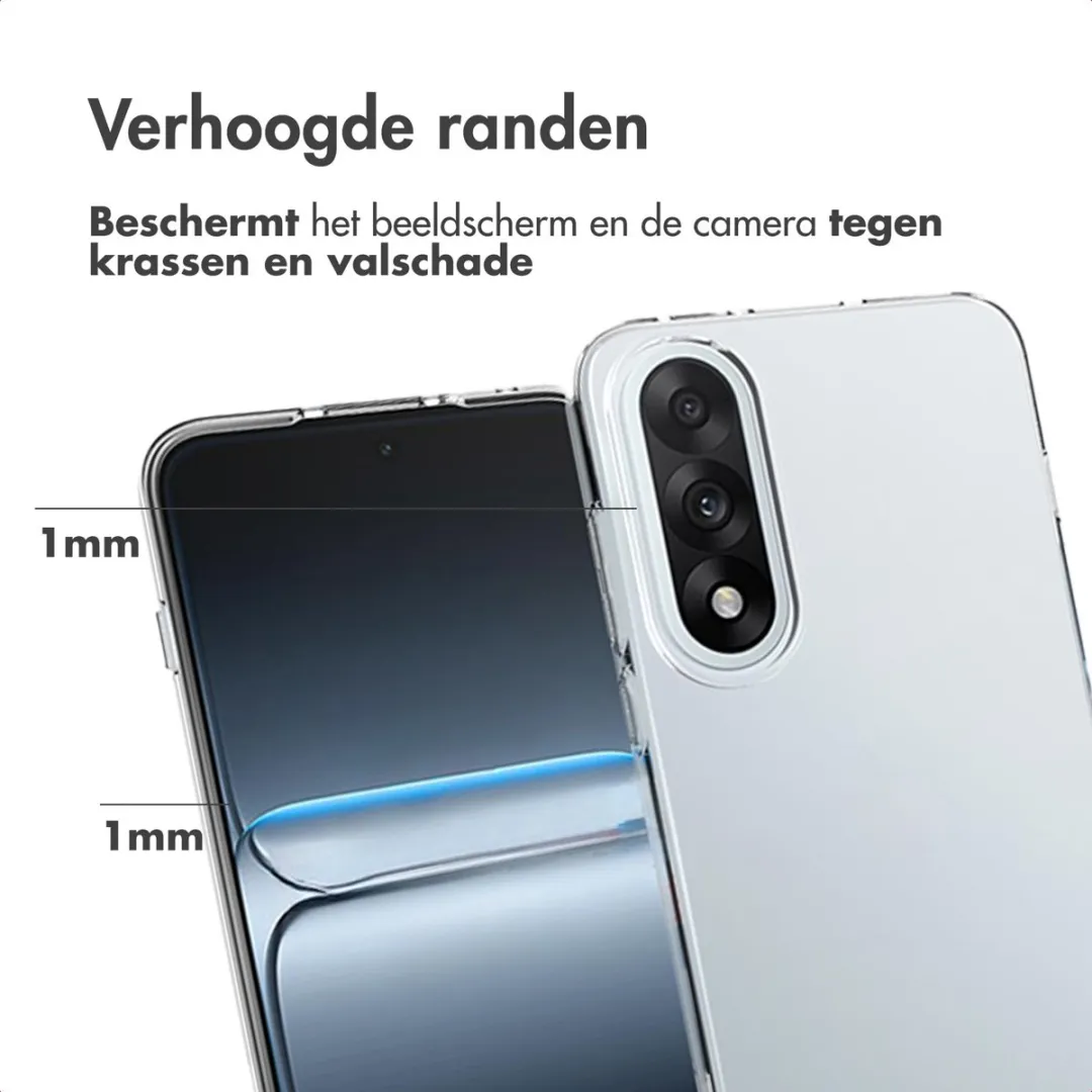 Accezz Hoesje OnePlus Nord 5 - Transparant