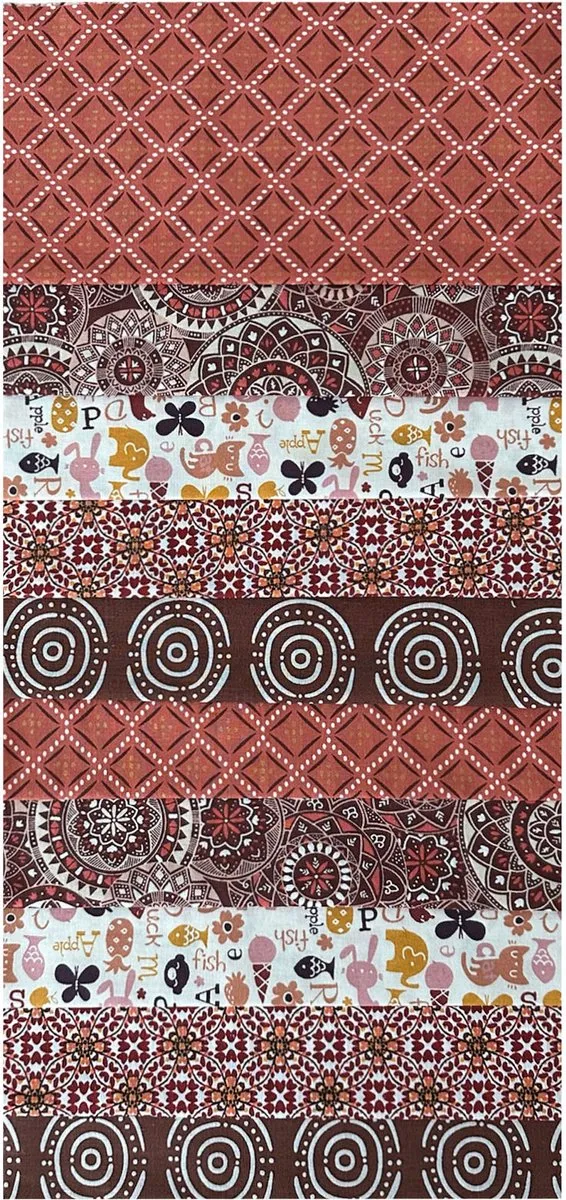 BINK Bedding Quilt Patchwork Rooibos Lapjes