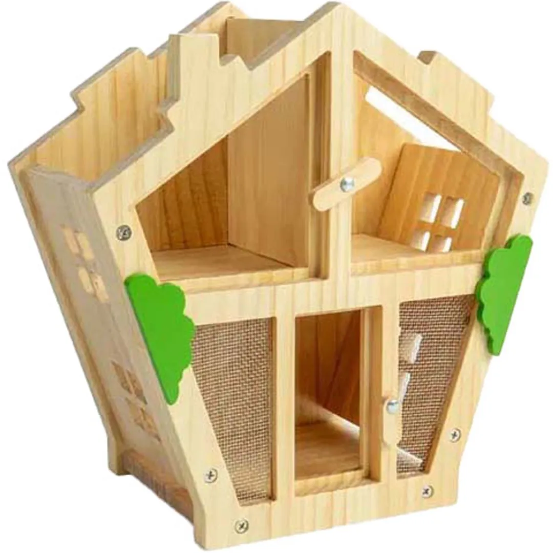 BIGJIGS Houten Insectenhuisje - 7-delig - Multicolor