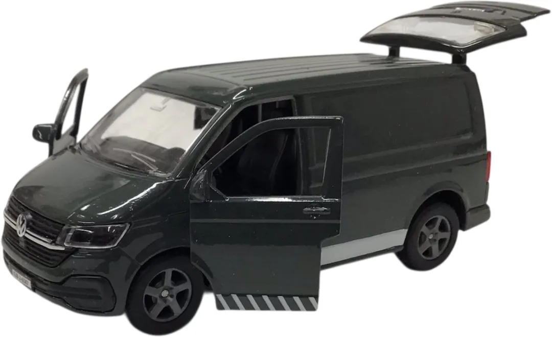 Kids Globe Volkswagen T6 Transporter Die Cast 13,5cm - Grijs