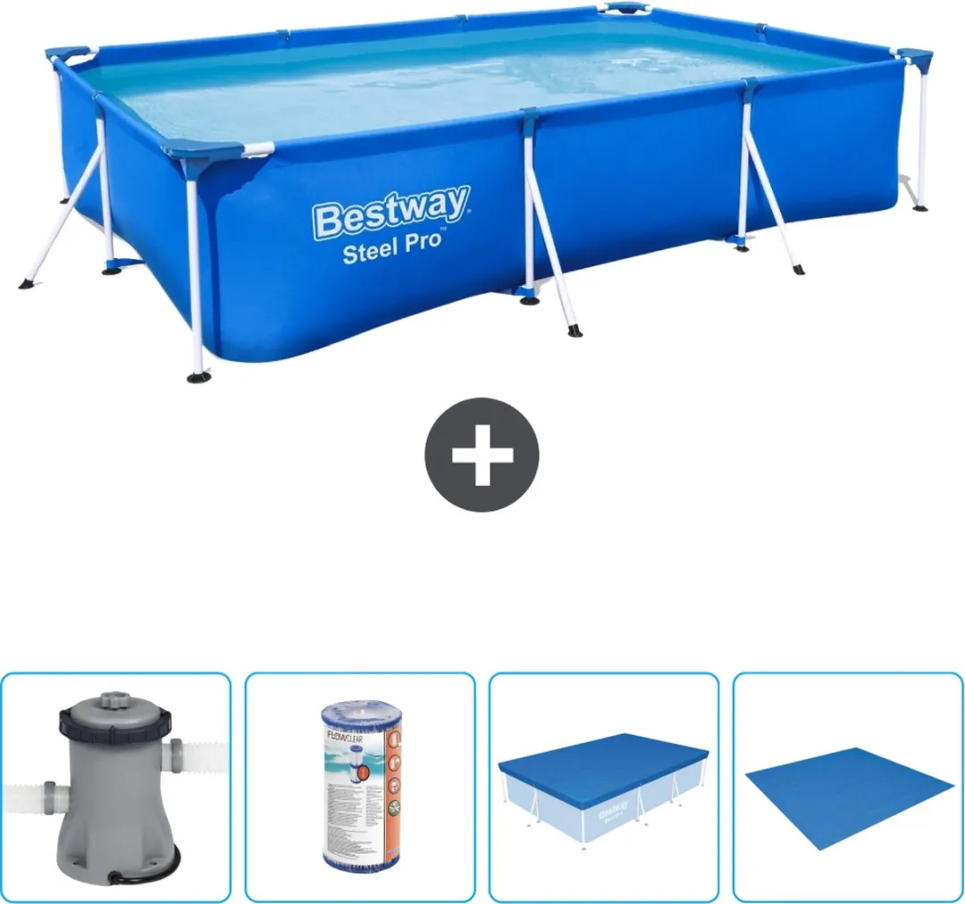 Bestway Steel Pro Zwembad 300x201x66cm