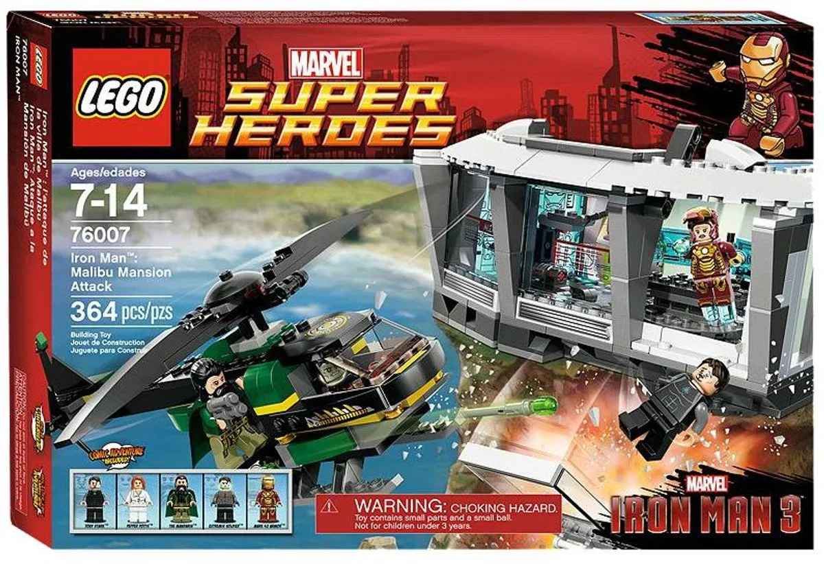 LEGO Super Heroes Malibu Landhuis Aanval 76007 - 364 Stukken