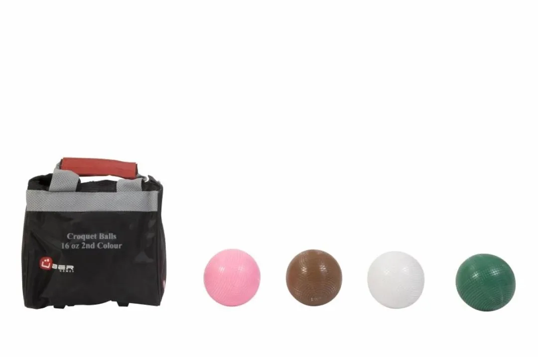 Ubergames Croquet Ballen - 4 Stuks - 454g